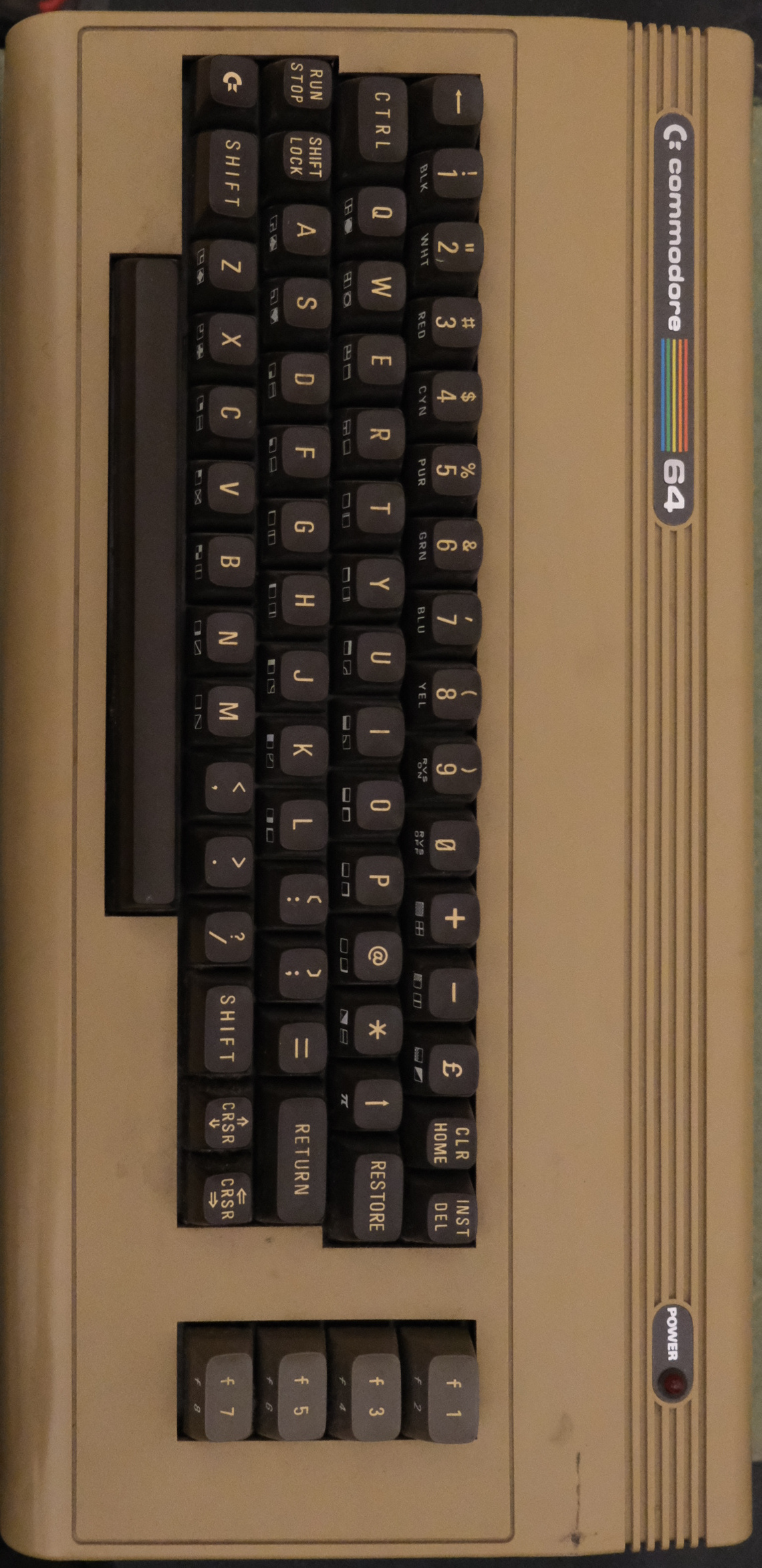 Front of breadbin as received