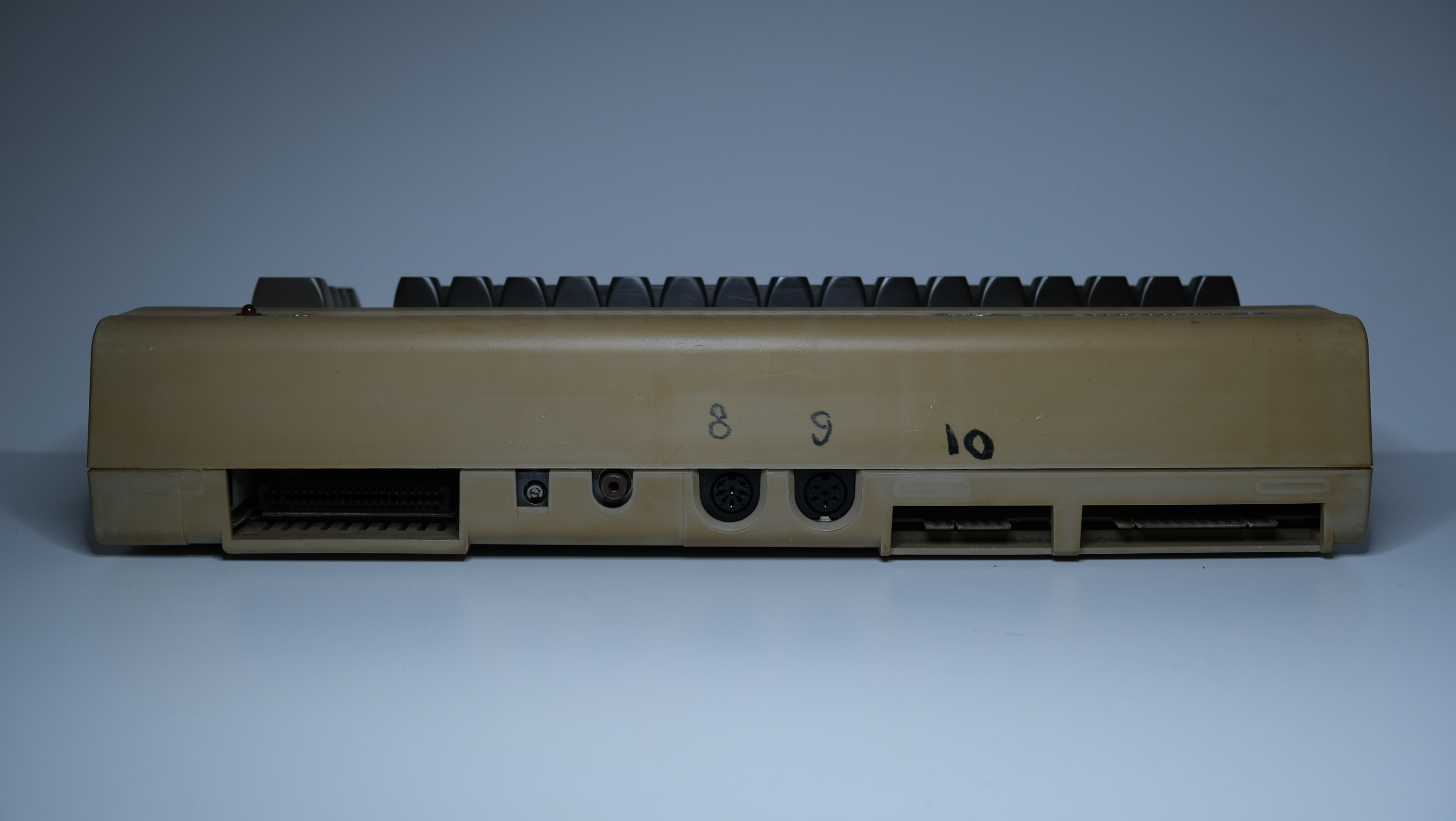 Back of breadnin as received