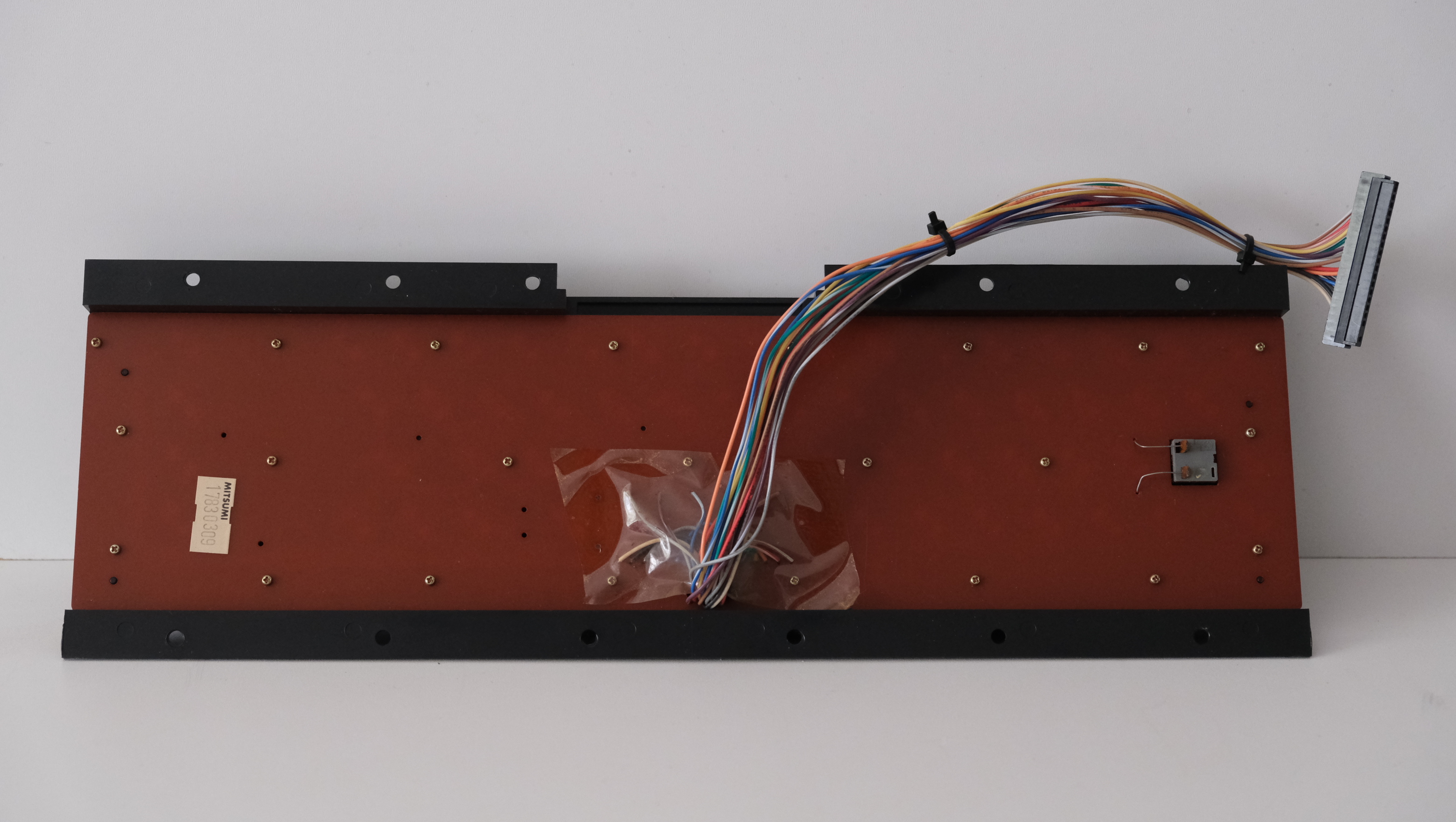 Bottom of keyboard as received