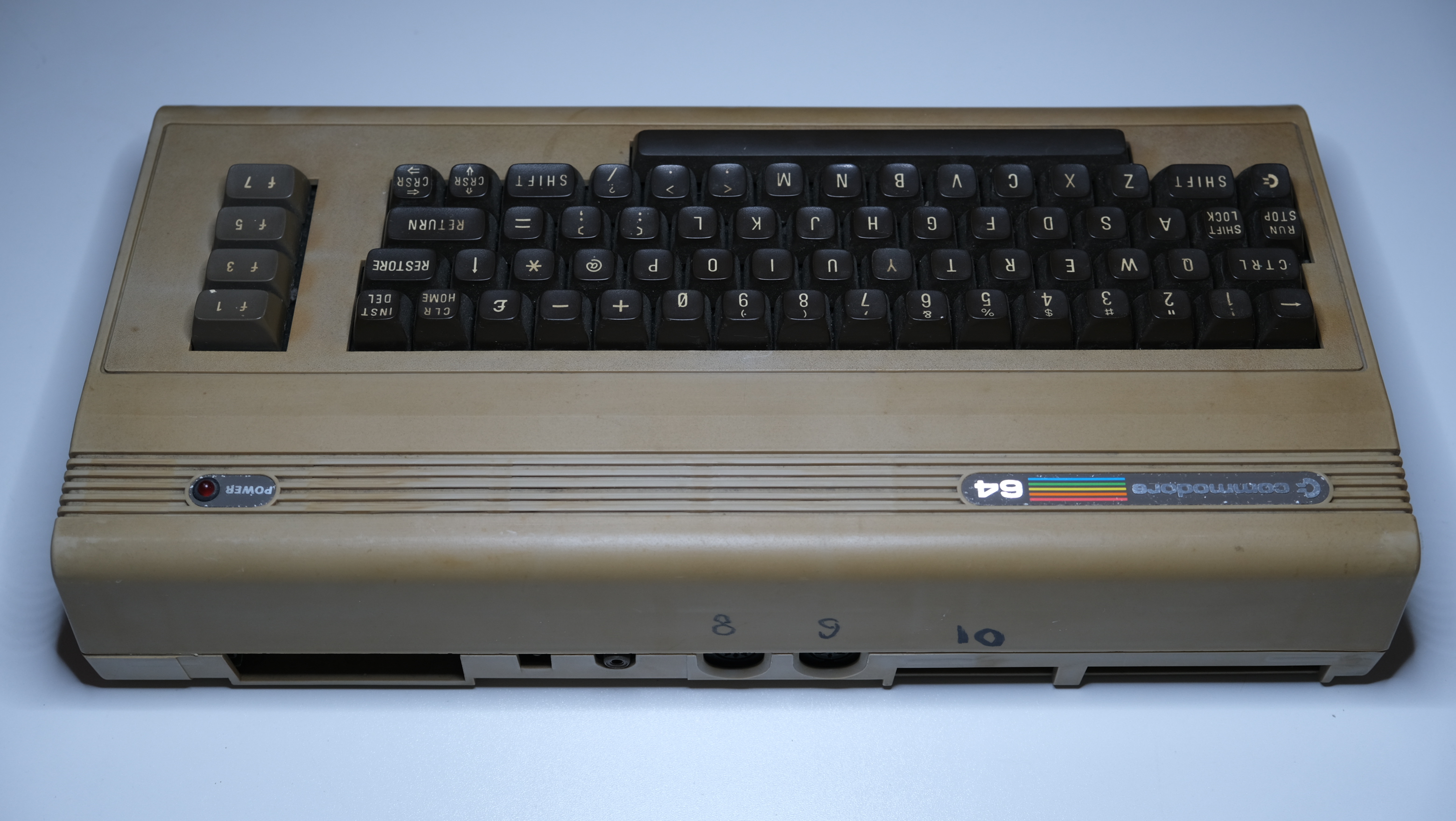 Top back of breadbin as received